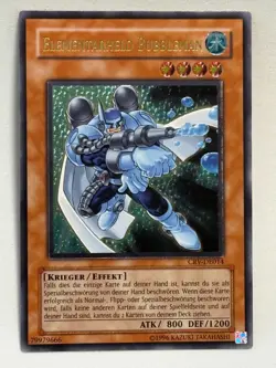 Yu-Gi-Oh! Elementarheld Bubbleman CRV-DE014 Ultimate Rare Deutsch - Image 3
