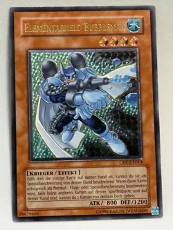 Yu-Gi-Oh! Elementarheld Bubbleman CRV-DE014 Ultimate Rare Deutsch - Image 4