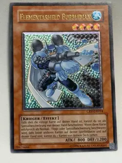 Yu-Gi-Oh! Elementarheld Bubbleman CRV-DE014 Ultimate Rare Deutsch - Image 5
