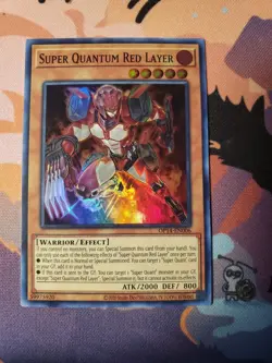 Yugioh Super Quantum Red Layer OP14-EN006 Super Rare - Image 1
