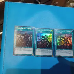 Yugioh Triple Tactics Thrust Playset RA03-EN072 x2 Super Rare x1 Ultra Rare NM. - Image 1