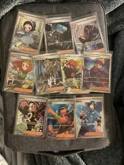 Pokemon Trainer Full Art English NM/MT Lot 10 Cards SWSH Etc - Image 1