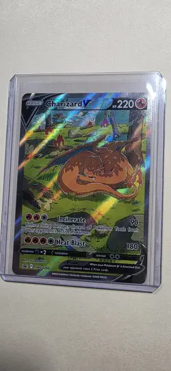 Pokemon TCG Charizard v SWSH260 Sword & Shield Promo Card - Image 1