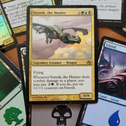 Vorosh, the Hunter ELVES Tribal ELF Custom Complete COMMANDER DECK MTG 100 Cards - Image 1