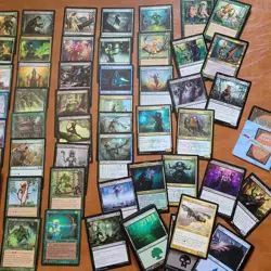 Vorosh, the Hunter ELVES Tribal ELF Custom Complete COMMANDER DECK MTG 100 Cards - Image 2