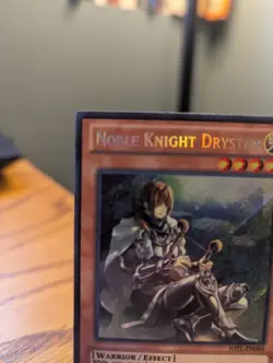 Noble Knight Drystan JOTL-EN084 Secret Rare Yu-Gi-Oh Judgment of Light LP - Image 3