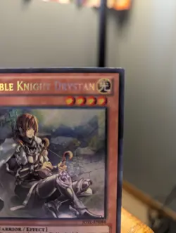 Noble Knight Drystan JOTL-EN084 Secret Rare Yu-Gi-Oh Judgment of Light LP - Image 4