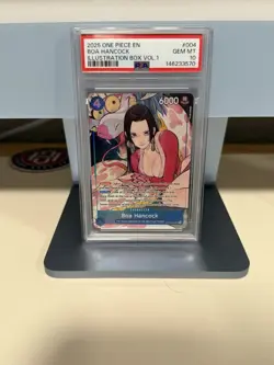 Bandai One Piece CCG Boa Hancock ST17-004 Illustration Box Vol.1 EN Holo PSA 10 - Image 1