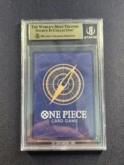 One Piece Demon Aura Nine Sword Style Dead Man's Game Alt Art OP12-037 BGS 9.5 - Image 2