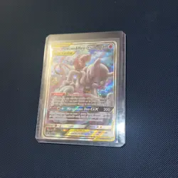Pokemon Mewtwo and Mew GX TCG Sun & Moon Holo Promo Card #SM191 - Image 5