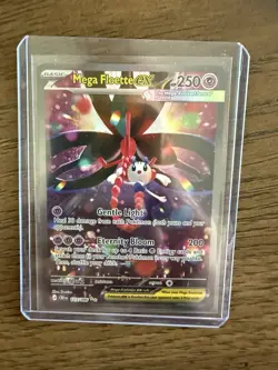 Mega Floette EX 117/086 SIR Chaos Rising Pokemon Trading Card - CLEAN - Image 1