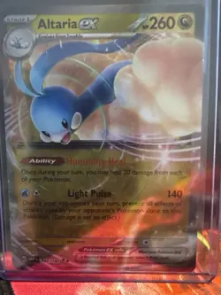Pokemon TCG Altaria EX Holo Card 140/182 SV4: Paradox Rift - Image 1