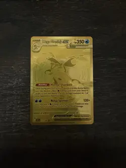 Mega Greninja EX 122/086 Gold Pokemon Card, SEND OFFERS - Image 3