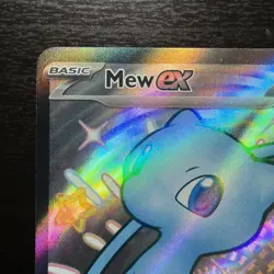 Mew EX - 216/091 - Paldean Fates - Full Art Ultra Rare - Pokemon Card - Image 5