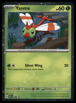 Yanma - Holo Promo SV: Scarlet & Violet Promo Cards 185 NM - Image 1