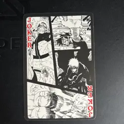 Shonen Jump 40th Big Four Playing Card Joker Goku Luffy Naruto Ichgo - Image 1
