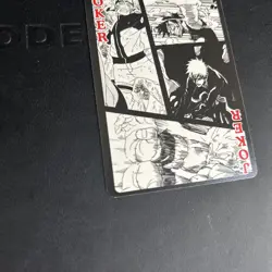 Shonen Jump 40th Big Four Playing Card Joker Goku Luffy Naruto Ichgo - Image 5