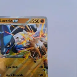 Pokemon Lucario EX 082/142 Stellar Crown Double Rare Card - Image 3