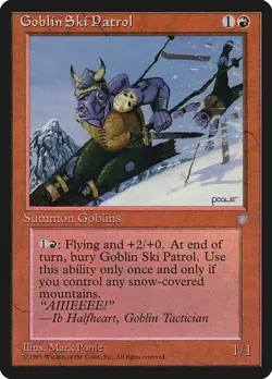 MTG Goblin Ski Patrol ** Ice Age ** English (NM) - Image 1