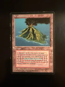 MTG - Ile volcanique Volcanic Island - FBB 3e - PLAYED - FR - Fabuen Magic - Image 1