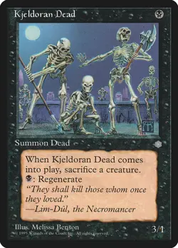 MTG Kjeldoran Dead ** Ice Age ** English (NM) - Image 1