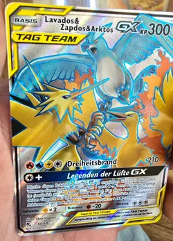 Pokemon Arktos Zapdos Lavados Sammlung • Tag Team GX Trio (DE & EN) & Booster - Image 4