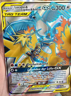 Pokemon Arktos Zapdos Lavados Sammlung • Tag Team GX Trio (DE & EN) & Booster - Image 5