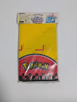 Pokemon 1999 Pokemon Playmat Wizards of the Coast Vintage TCG Spielmatte Pikachu - Image 1