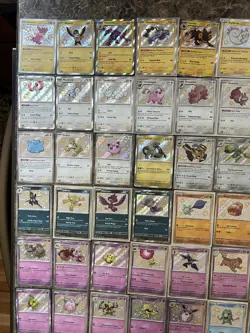 Pokemon Card 70 Lot. Guaranteed Shiny. Scarlet And Violet Era: Paldean Fates - Image 2