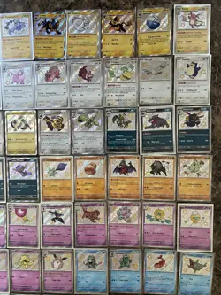 Pokemon Card 70 Lot. Guaranteed Shiny. Scarlet And Violet Era: Paldean Fates - Image 3
