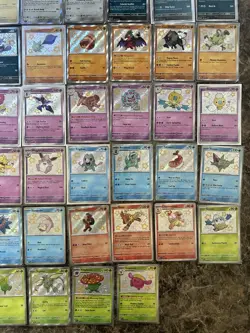 Pokemon Card 70 Lot. Guaranteed Shiny. Scarlet And Violet Era: Paldean Fates - Image 4
