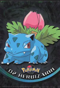 Carte Pokemon Herbizarre #02 Holo TOPPS Serie 1 Francais - Image 1