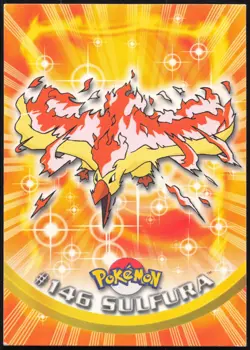 Carte Pokemon Sulfura #146 TOPPS Serie 2 Francais - Image 1