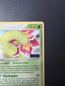POKEMON MEGANIE 9/115 (UF 9) EX VERBORGENE MACHTE STAMPED REVERSE HOLO RARE DEU - Image 4