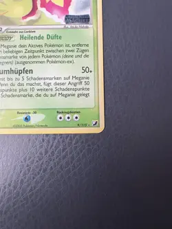 POKEMON MEGANIE 9/115 (UF 9) EX VERBORGENE MACHTE STAMPED REVERSE HOLO RARE DEU - Image 5