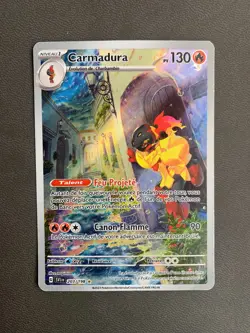 Carte Pokemon : Carmadura 203/198 Ecarlate & Violet Francaise - Image 1