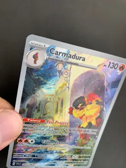 Carte Pokemon : Carmadura 203/198 Ecarlate & Violet Francaise - Image 2