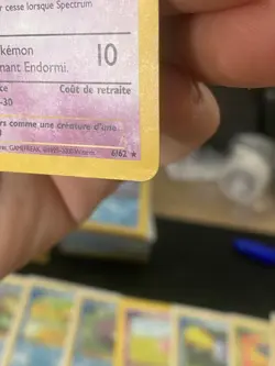 CARTE POKEMON SPECTRUM 6/62 EDITION 1 FR HOLO WIZARDS FOSSILE - BE/TBE - Image 3