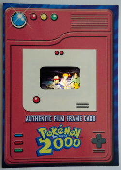 Pokemon, Authentic Film Frame card, 35mm, Ash, Misty and Pikachu, Excellent - Image 2