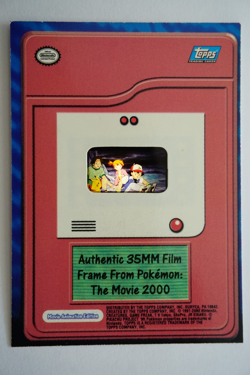 Pokemon, Authentic Film Frame card, 35mm, Ash, Misty and Pikachu, Excellent - Image 3