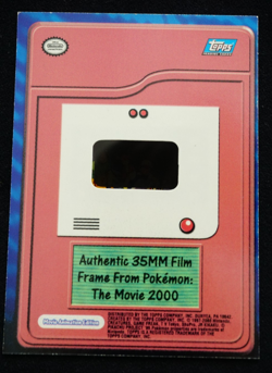 Pokemon, Authentic Film Frame card, 35mm, Ash, Misty and Pikachu, Excellent - Image 5