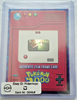 Pokemon, Authentic Film Frame card, 35mm, Pokemon The Movie 2000, Excellent - Image 1