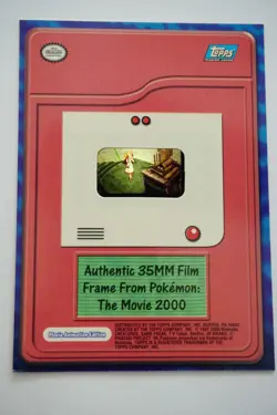 Pokemon, Authentic Film Frame card, 35mm, Pokemon The Movie 2000, Excellent - Image 3