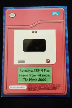 Pokemon, Authentic Film Frame card, 35mm, Pokemon The Movie 2000, Excellent - Image 5