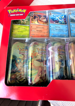 2-Pack Pokemon Prismatic Evolutions 8 Mini-Tins with Promo Cards Costco SEALED - Image 2