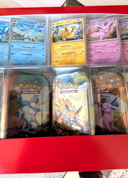 2-Pack Pokemon Prismatic Evolutions 8 Mini-Tins with Promo Cards Costco SEALED - Image 3