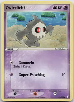 Zwirrlicht 51/100 - EX Crystal Guardians - DE - EXC - Pokemon TCG Karte - Image 1