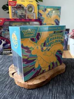 Pokemon ETB Top Trainer Box Erhabene Helden OVP Sealed Neu - Image 1