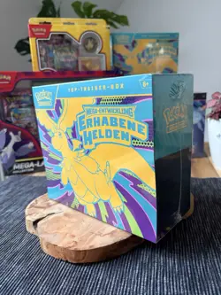 Pokemon ETB Top Trainer Box Erhabene Helden OVP Sealed Neu - Image 2