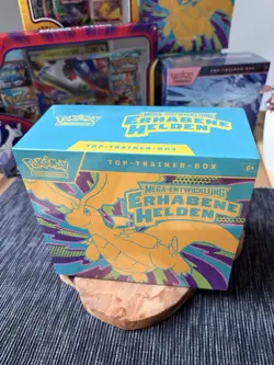 Pokemon ETB Top Trainer Box Erhabene Helden OVP Sealed Neu - Image 5